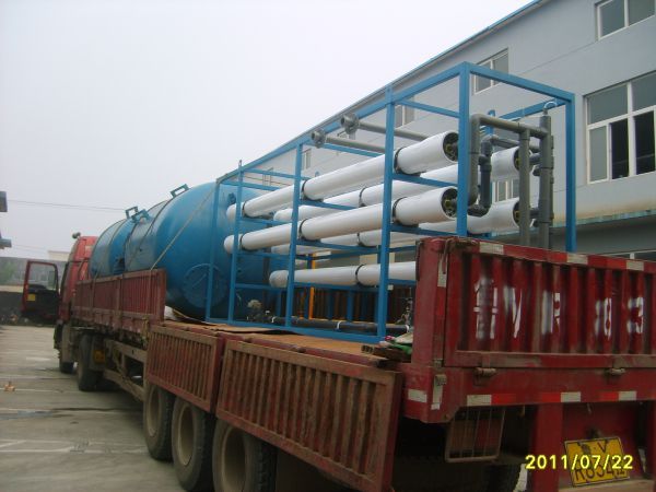 20-ton reverse osmosis equipment shipping site