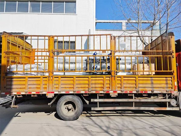 15-ton reverse osmosis equipment shipment